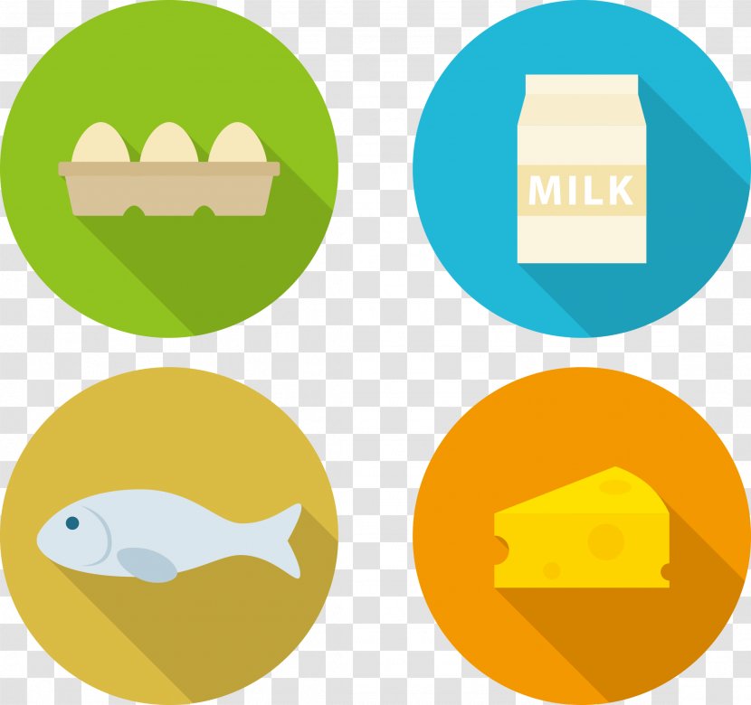 Vector Graphics Animal Source Foods Image Illustration - Food - Breakfast Transparent PNG