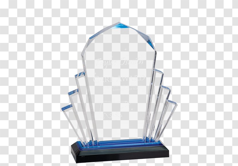 Trophy Award Commemorative Plaque Medal Poly - Crystal Glassware Transparent PNG