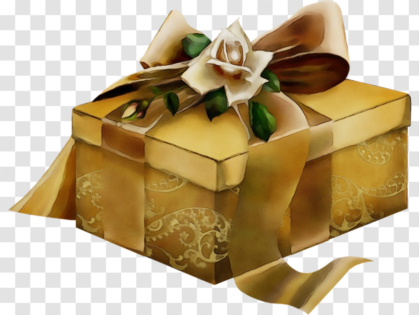 Present Gift Wrapping Box Wedding Favors Ribbon Transparent PNG