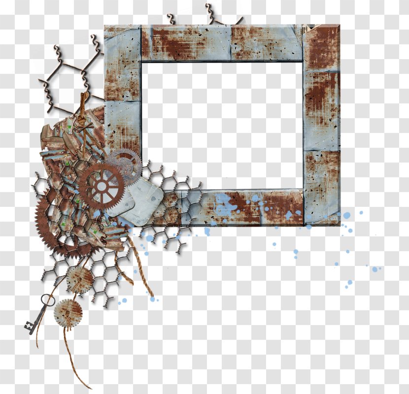 Picture Frames Digital Scrapbooking Paper Clip Art - Dirt Road Transparent PNG