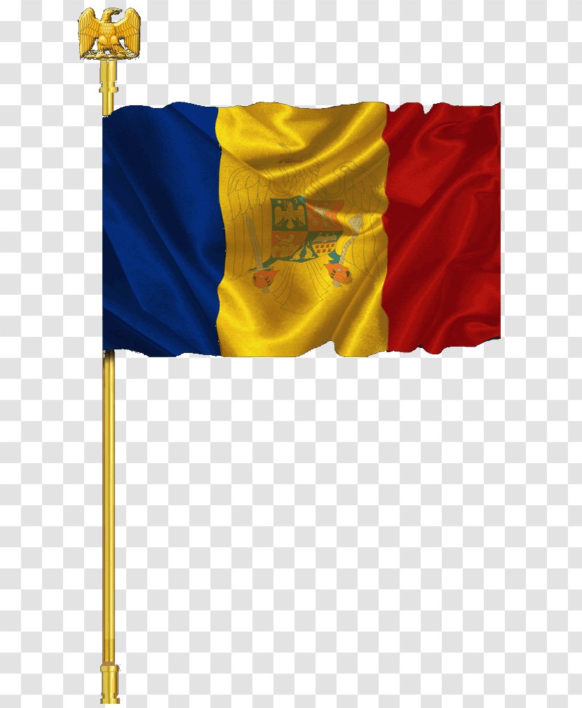 Flag Of Romania Coat Arms National - Romanian Heraldry Transparent PNG