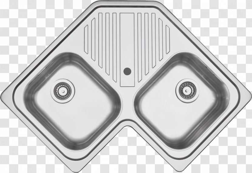 Kitchen Sink Stainless Steel - Escorredora Transparent PNG