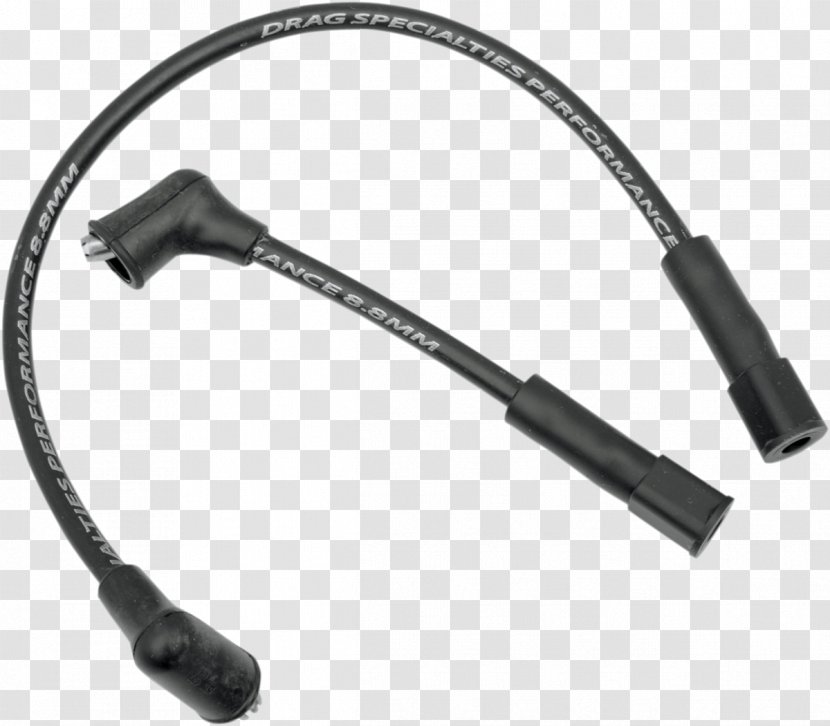 Electrical Cable Spark Plug Harley-Davidson Wires & - Harleydavidson Street - Wire Transparent PNG