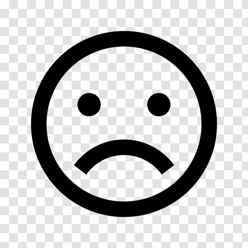 Face Emoticon - Smile - Sad Transparent PNG