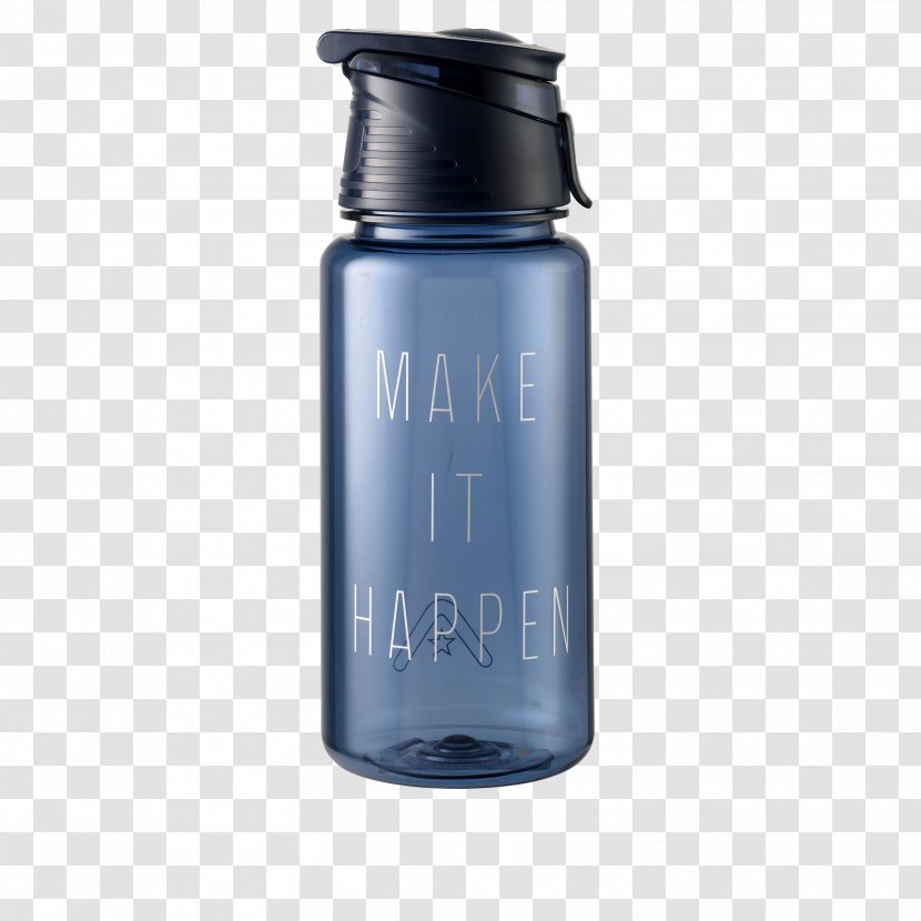 Water Bottles Cobalt Blue Liquid Transparent PNG