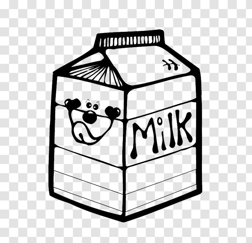Chocolate Milk Coloring Book Food Drink - Drawing - Open Cage Transparent PNG