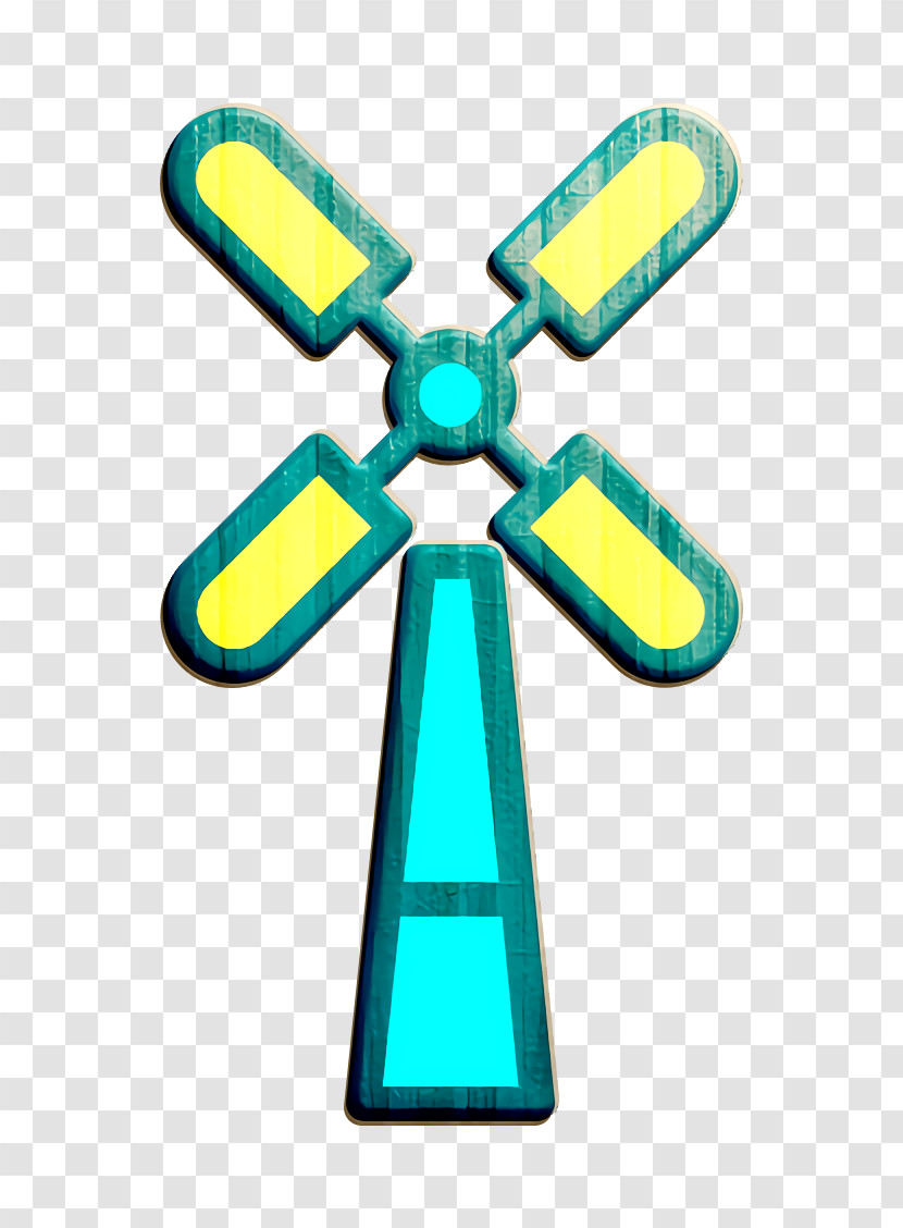 Eolic Icon Cultivation Icon Windmill Icon Transparent PNG
