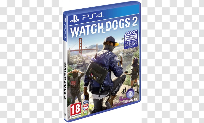 Watch Dogs 2 PlayStation 4 Video Game Xbox One - Playstation 3 Transparent PNG