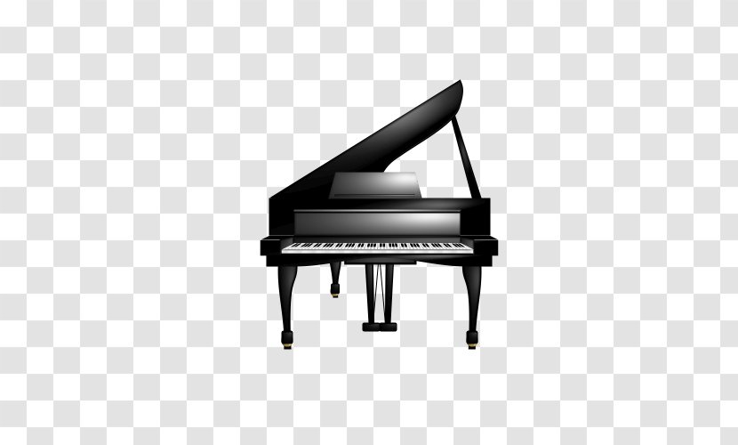 Piano Musical Instrument Keyboard - Watercolor Transparent PNG