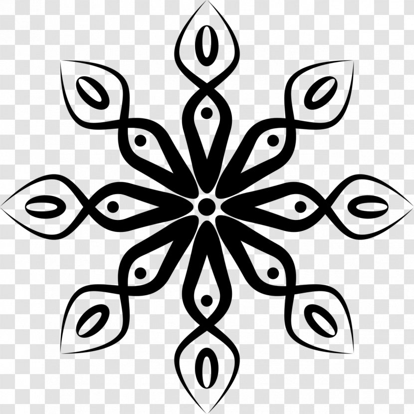 Flower Calligraphy Ornament Floral Symmetry Pattern - Shape Transparent PNG