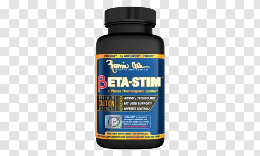 Bodybuilding Supplement Capsule Dietary Weight Loss Thermogenics - Ronnie Coleman Transparent PNG
