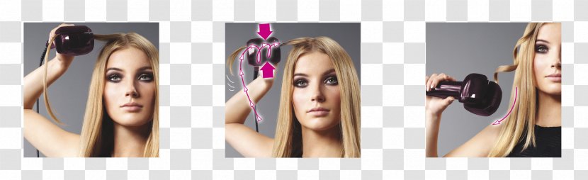 Hair Iron Roller BaByliss Curl Secret 2667U Paris C1100E Hairstyle - Cartoon Transparent PNG