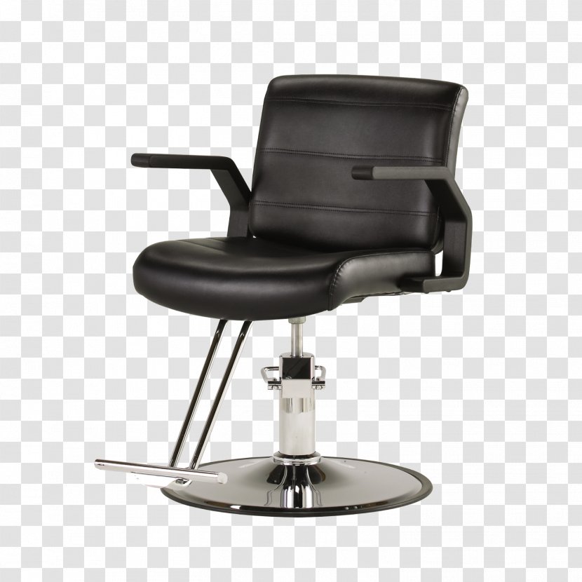 Barber Chair Beauty Parlour Cosmetologist Furniture - Salon Transparent PNG