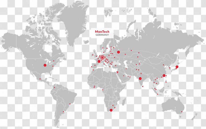 World Map Globe Mercator Projection Transparent PNG