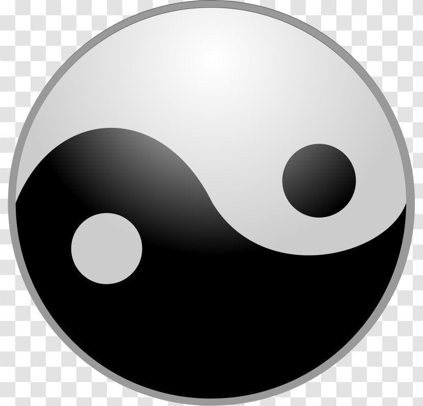 Yin And Yang Symbol Taoism Clip Art Transparent PNG