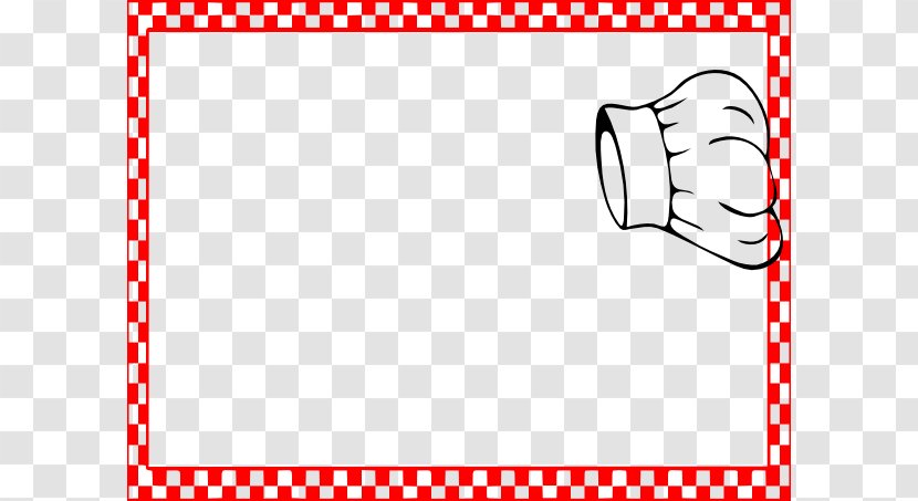 Black And White Clip Art - Check - BBQ Border Cliparts Transparent PNG