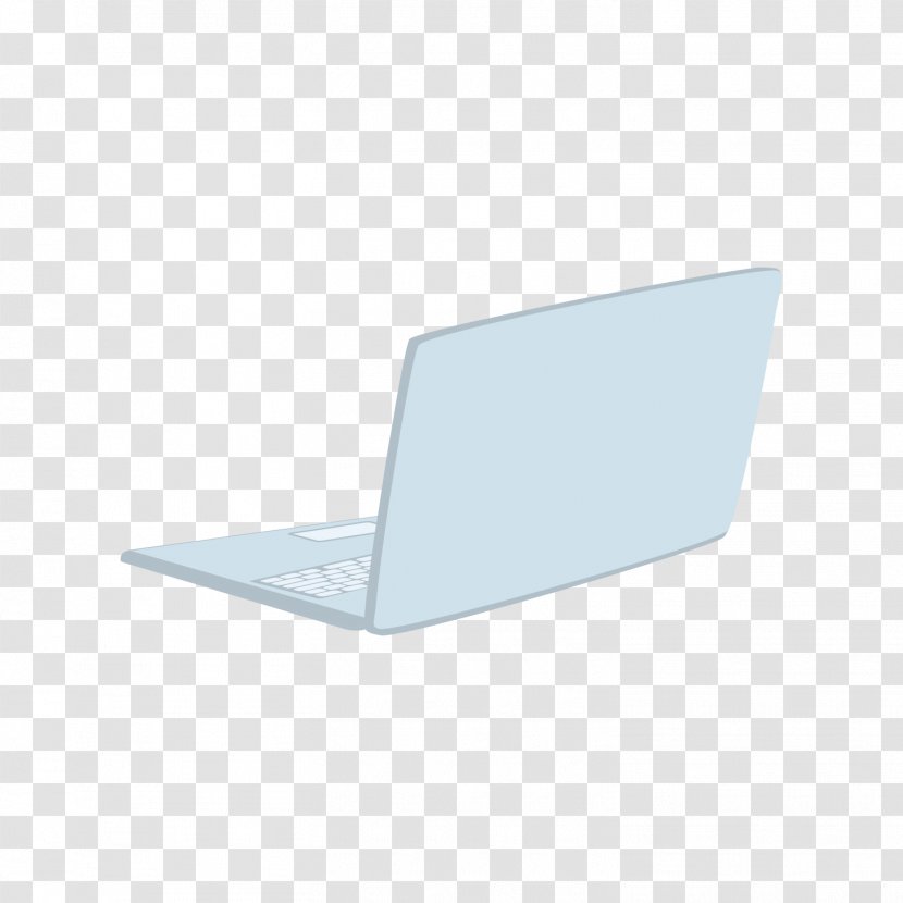 Laptop Blue - Light Transparent PNG
