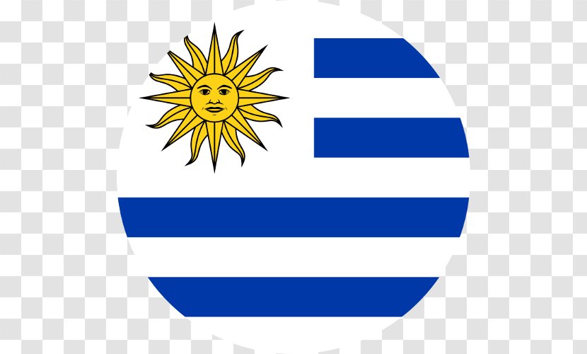 Uruguay National Football Team Flag Of Sun May 2018 World Cup - Flower - Panama Transparent PNG