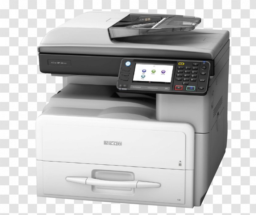 Multi-function Printer Ricoh Photocopier Driver - Multimedia Transparent PNG