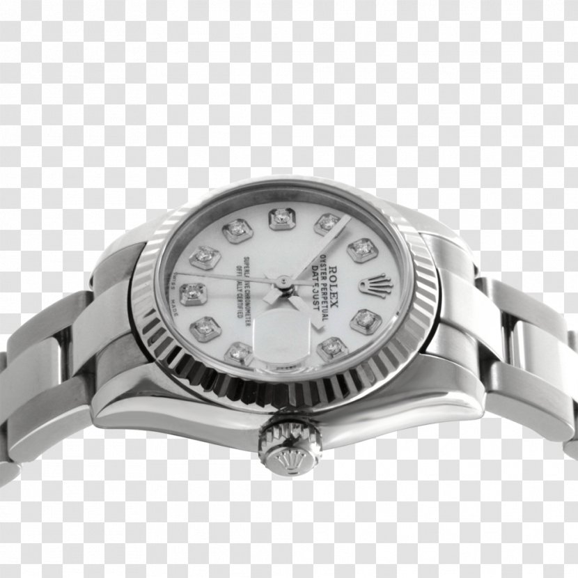 Silver Watch Strap - Clothing Accessories - Metal Bezel Transparent PNG