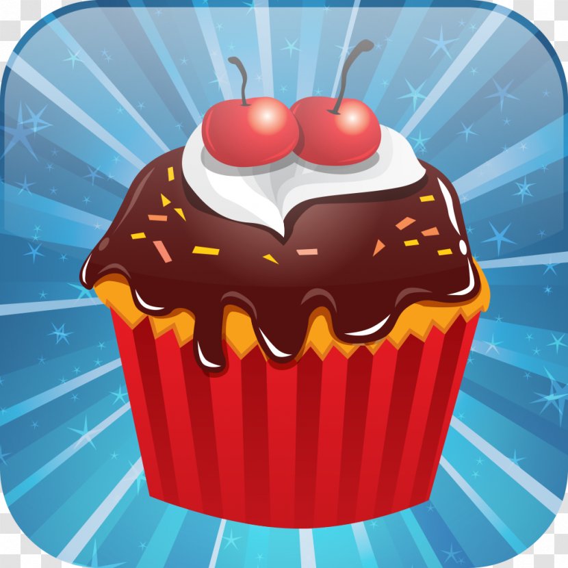 Cupcake Muffin Dessert Chocolate Ice Cream - Compliment - Cup Cake Transparent PNG