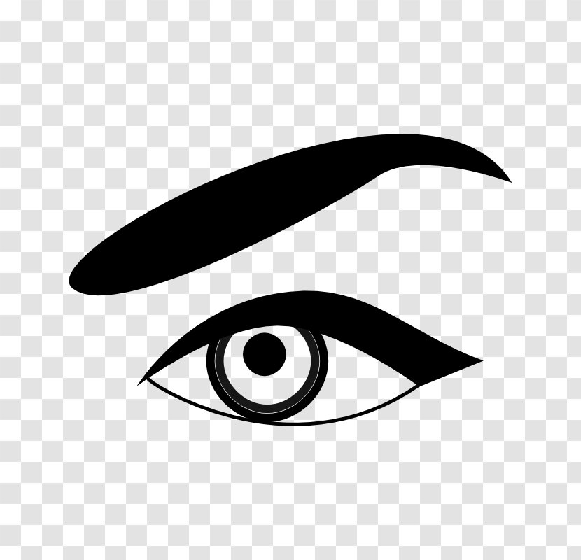 Eyebrow Clip Art - Human Eye Transparent PNG