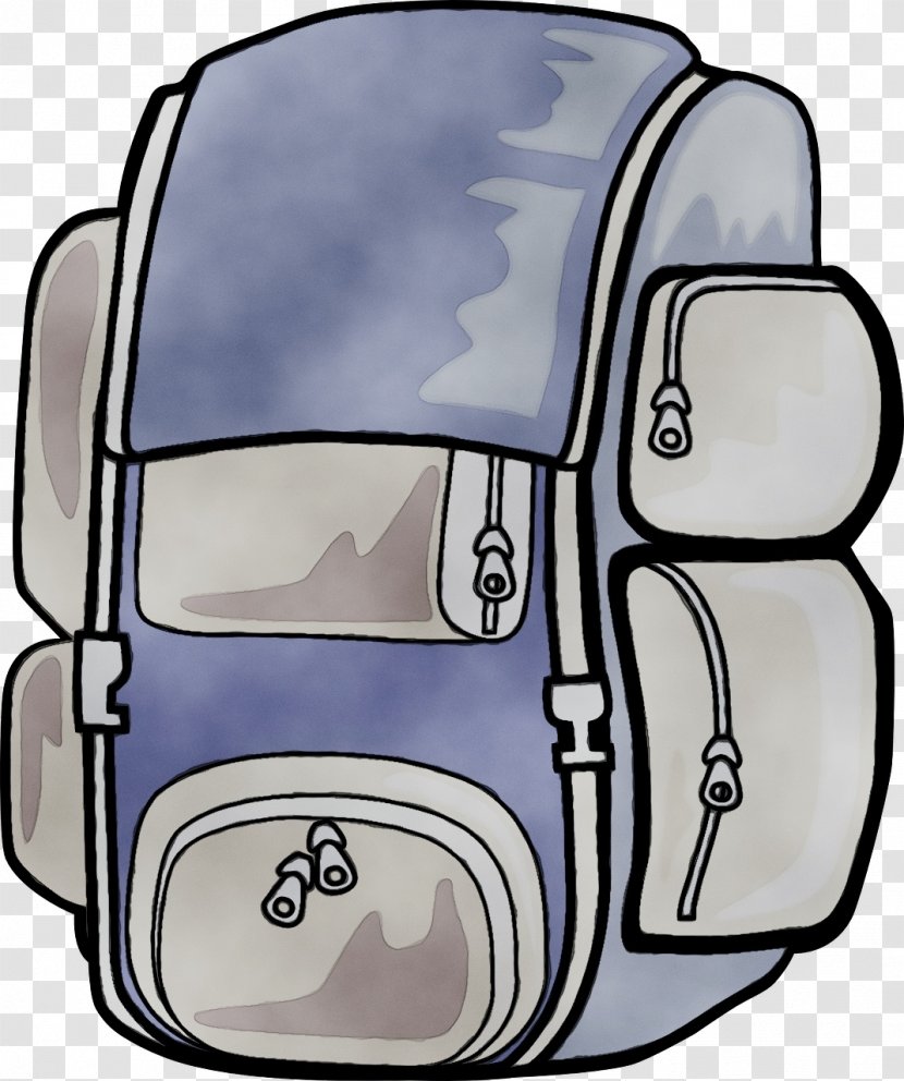 School Bag Cartoon - Luggage And Bags - Mode Of Transport Transparent PNG