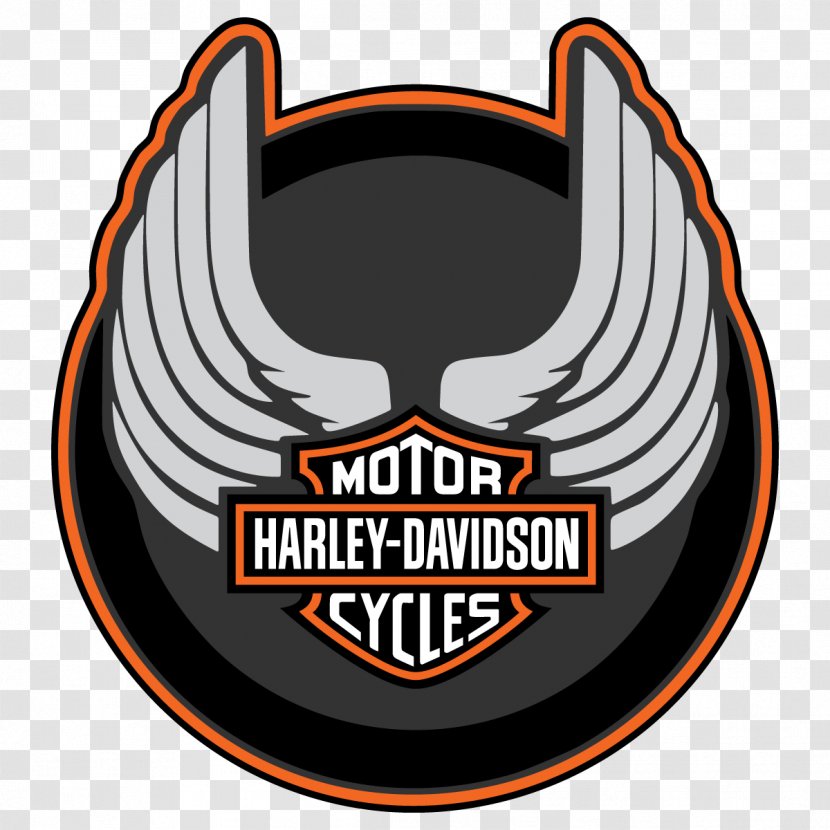 Harley-Davidson Motorcycle Logo - Drawing Transparent PNG