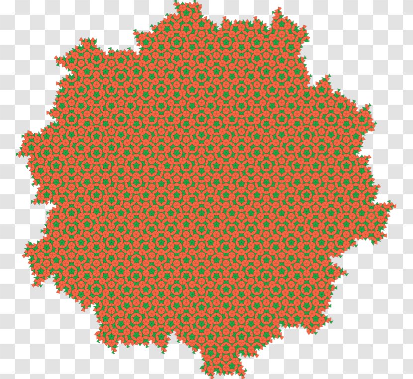 Penrose Tiling Tessellation Mathematics Kite Aperiodic - Green Transparent PNG