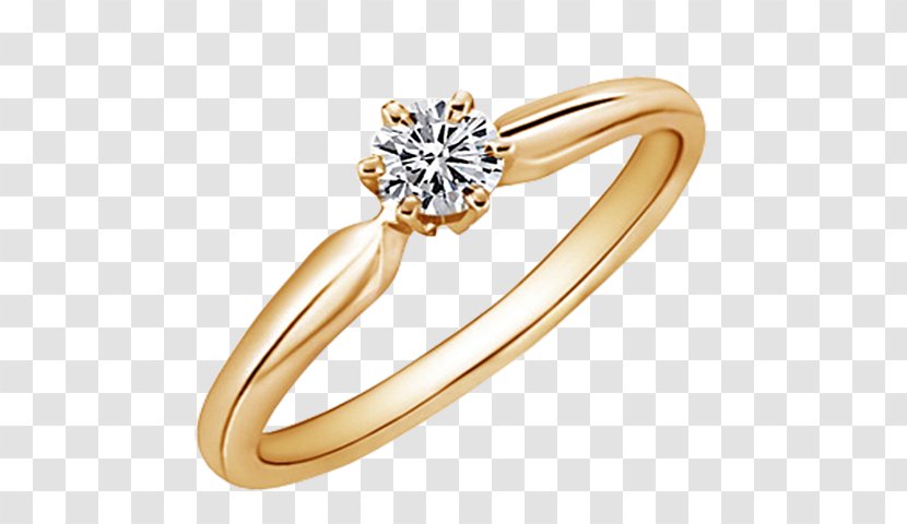 Engagement Ring Silver Gold Jewellery - Products Transparent PNG