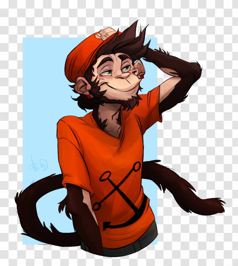 Animal-made Art Furry Fandom Work Of - Character - Monkey Transparent PNG