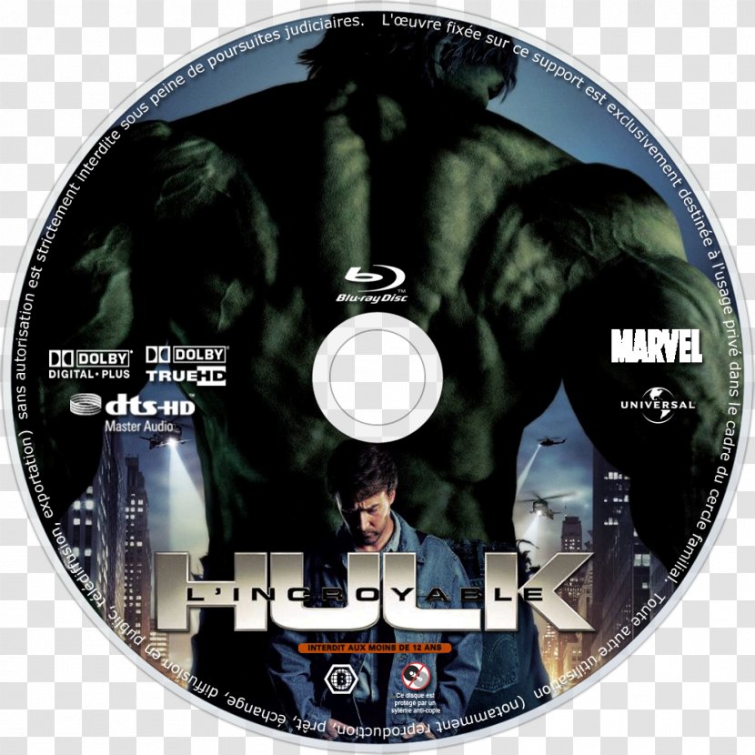 Hulk Blu-ray Disc HD DVD Compact Transparent PNG