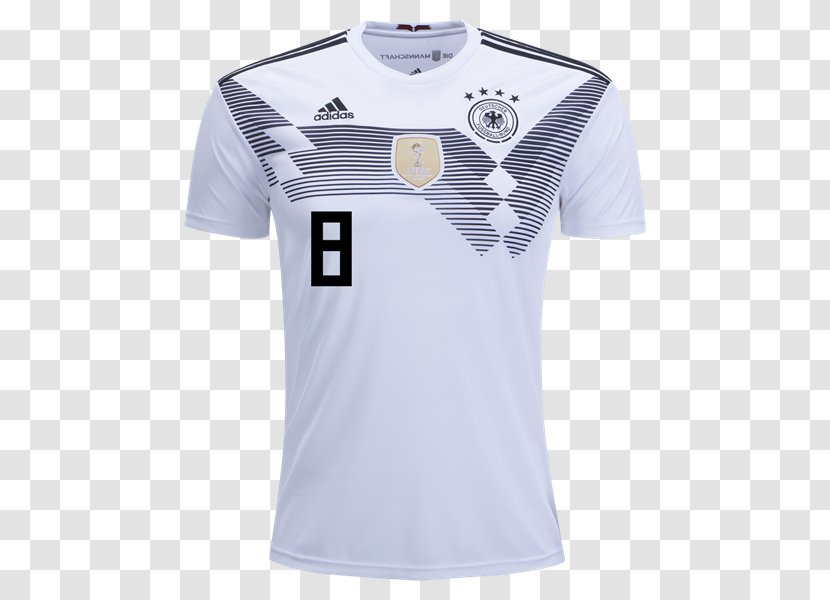 2018 World Cup Germany National Football Team Jersey Adidas Shirt - Active Transparent PNG