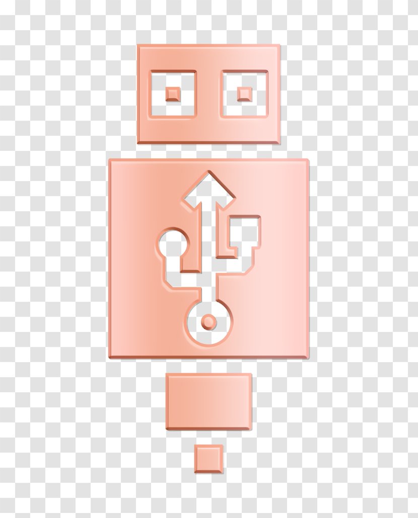 Cable Icon Charging Connector - Rectangle - Symbol Transparent PNG