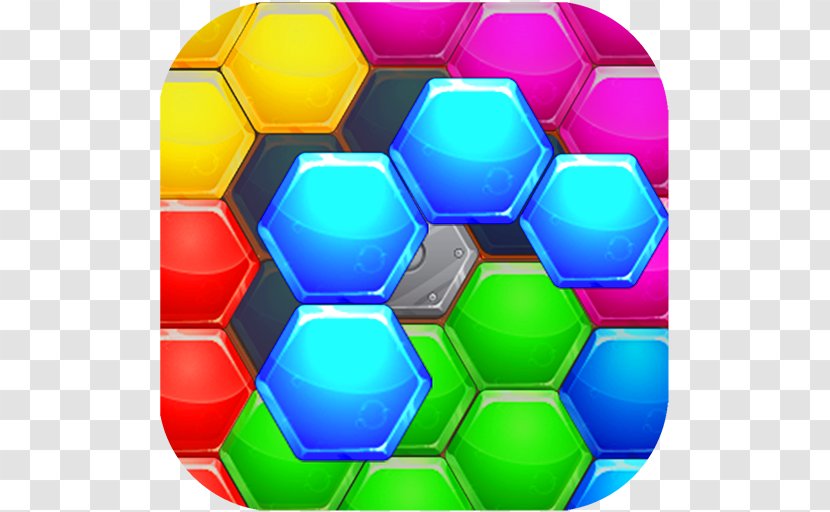 Hexagon Puzzle Deluxe Block HD - Yellow - Free Games PuzzlesAndroid Transparent PNG