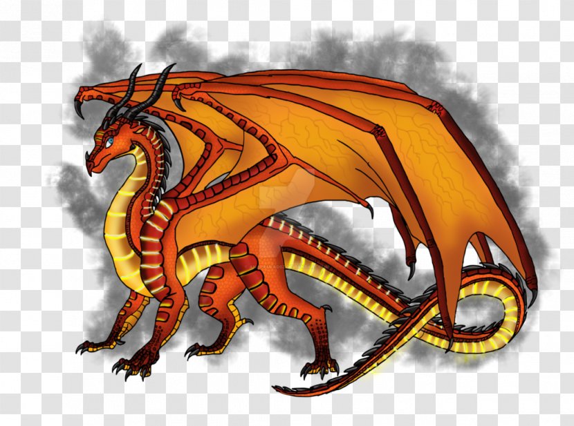 Wings Of Fire Darkness Dragons Drawing Art - Escaping Peril - Dragon Transparent PNG