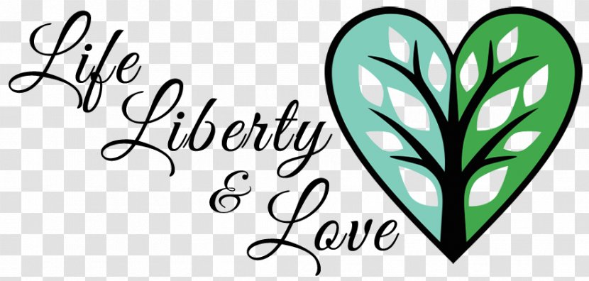 Pure Heart Life, Liberty And Love Wall Decal Clip Art Sticker - Watercolor - Enjoy Freedom Transparent PNG