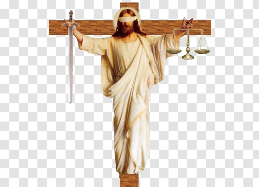 Crucifix Bible Religion Evil And The Justice Of God - Standee Transparent PNG