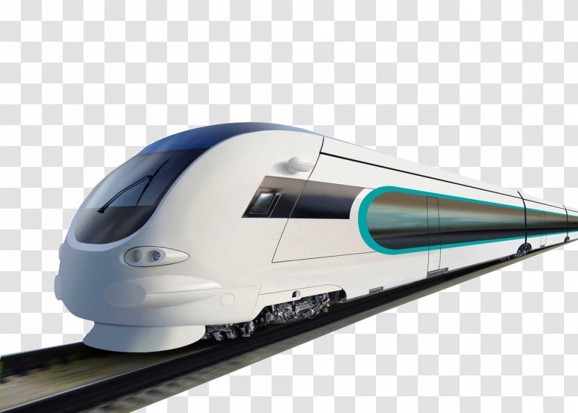 Train Rail Transport Commuter Rapid Transit High-speed - Stock Photography Transparent PNG