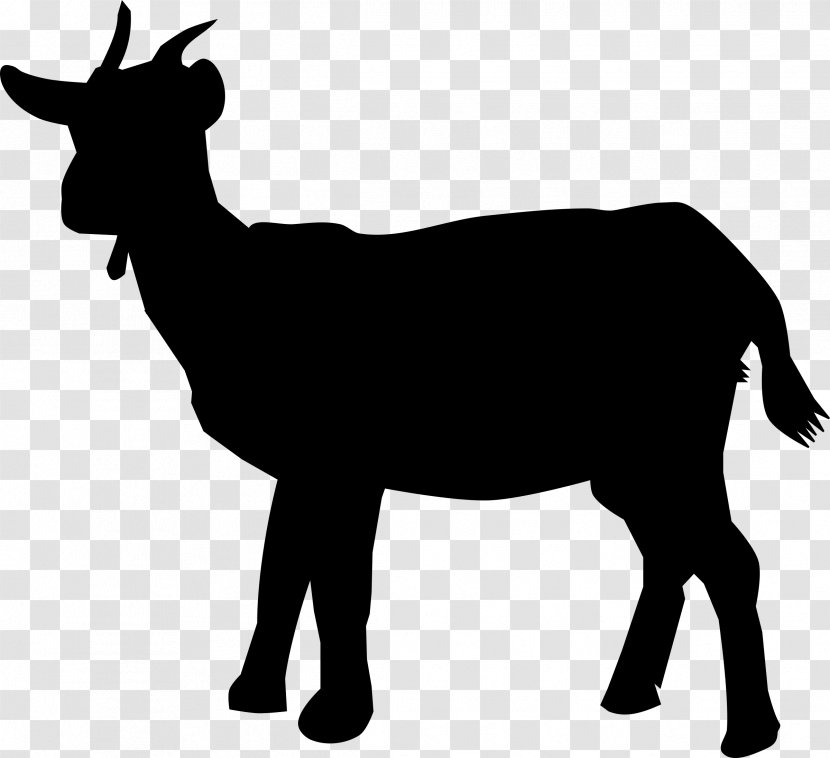 Boer Goat Black Bengal Clip Art - Drawing - Silhouette Transparent PNG