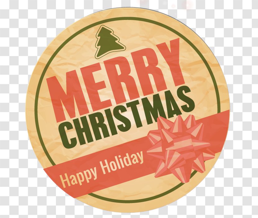 Christmas Tree Santa Claus - Gratis - Vector Tags Transparent PNG