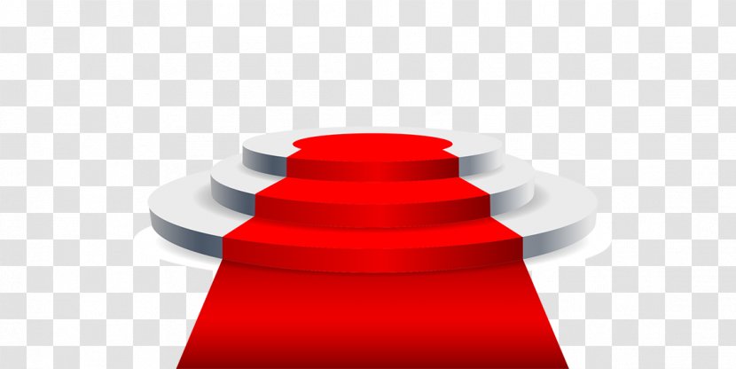 Red Carpet - Circular Stage Transparent PNG
