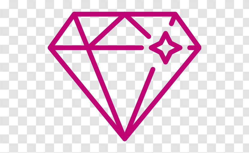 Diamond Color Gemstone Pink Jewellery - Area Transparent PNG