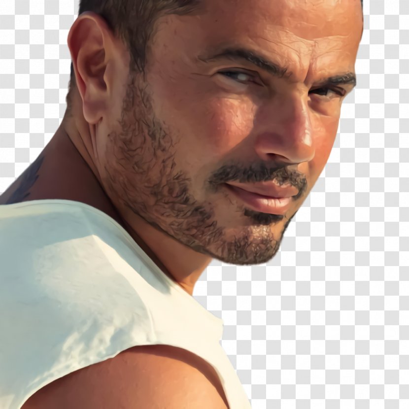 Amr Diab Music We Maloh Song Alby - Nose - Jaw Transparent PNG