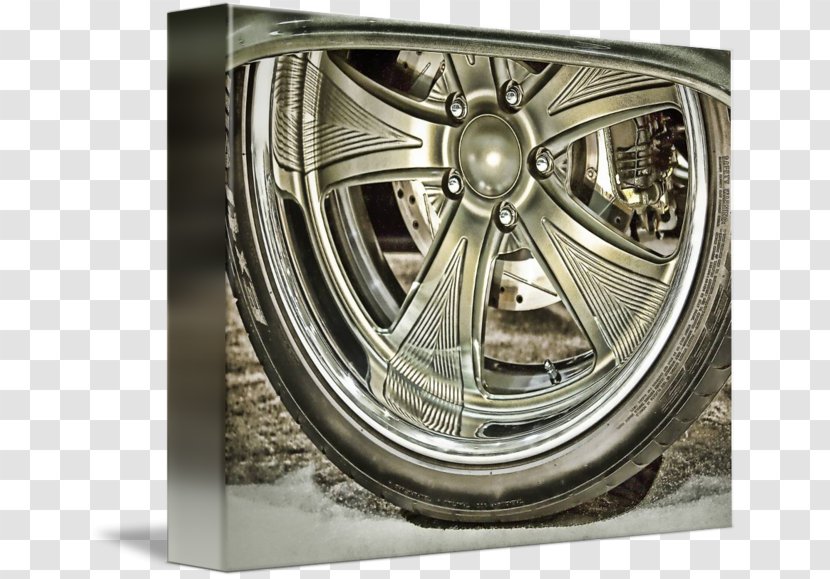 Alloy Wheel Spoke Tire Rim Silver - Metal Transparent PNG