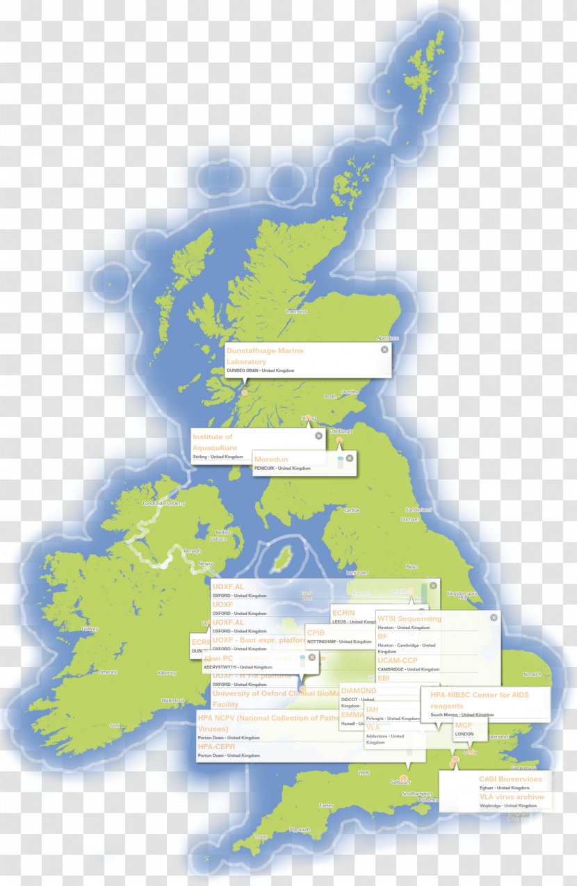 Scotland Water - Map Transparent PNG