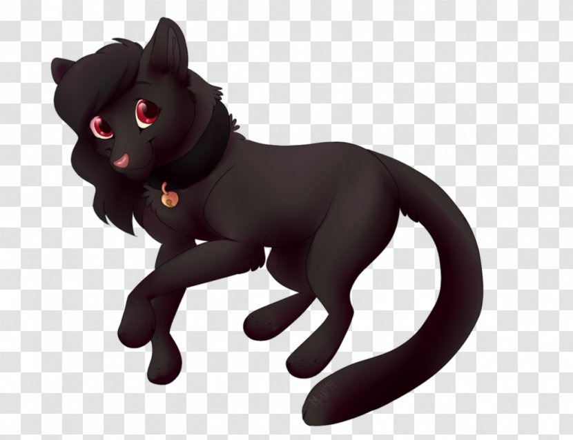 Black Cat Whiskers Horse Dog - Big Cats Transparent PNG