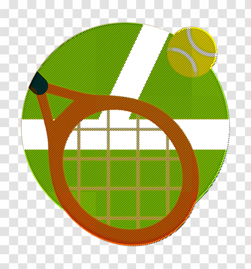 Color Sport Elements Icon Sports Icon Tennis Icon Transparent PNG