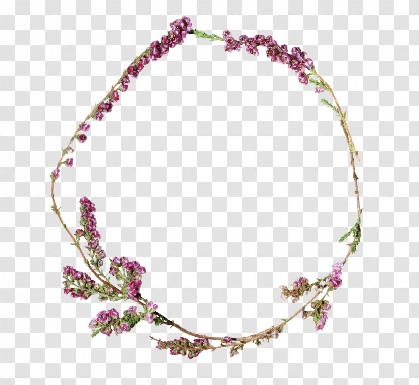 Purple Flower Violet Wreath Color - Jewellery Transparent PNG