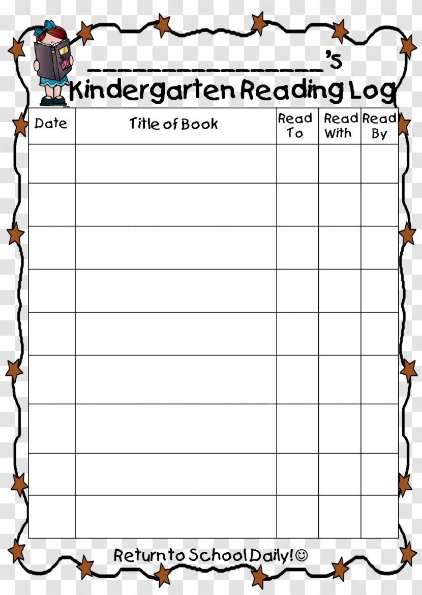 First Grade Reading Homework Template Writing - Book - School Transparent PNG